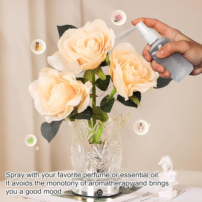 Champagne Rose LED Night Light, The Perfect Gifts - Image 3