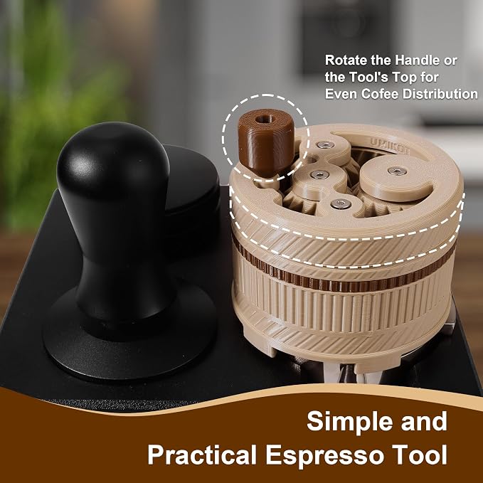 ShanSon WDT Espresso Tool with Brush Base Coffee Powder Distributor Needle WDT - Image 3