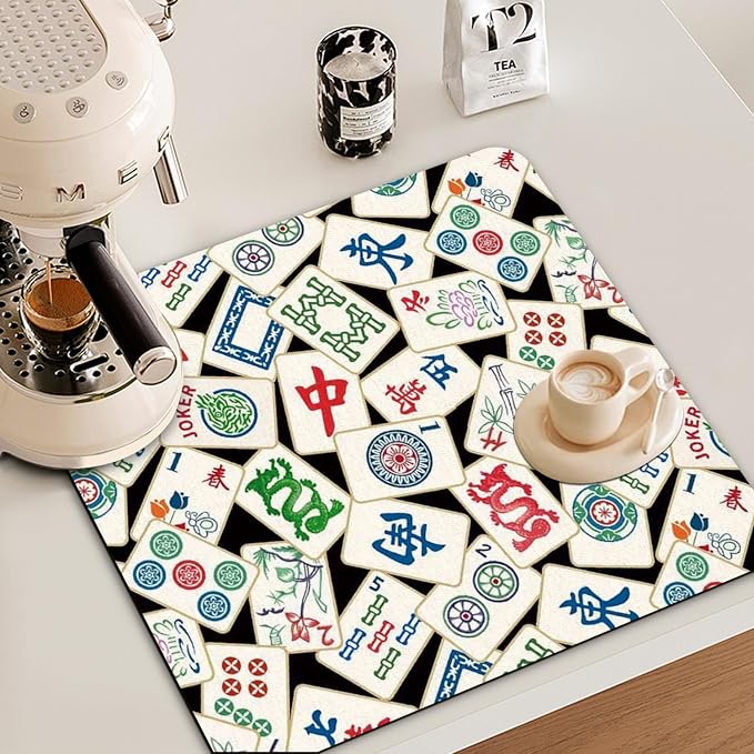 Mahjong Gifts Dish Drying Mat - Image 2