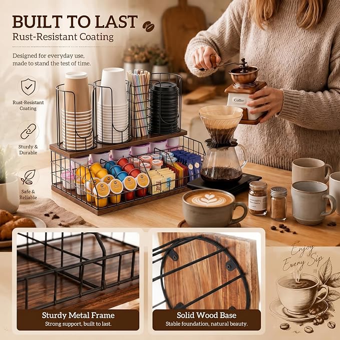 Geelin 18oz Adjustable Coffee Cup Dispenser - Image 6