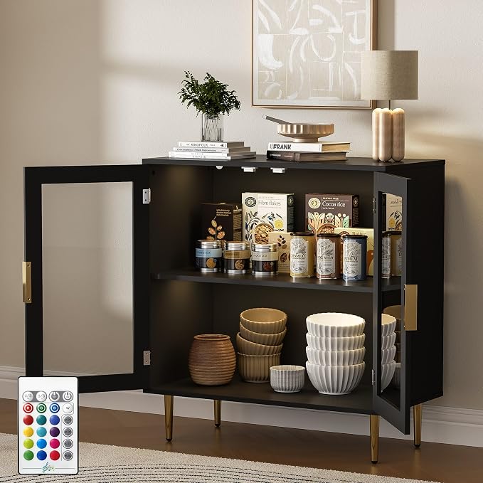 Housoul Sideboard Buffet Cabinet - Image 5