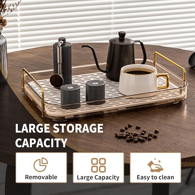 Seoneiro Whiskey Tray, Glass Cup Rack, Mug Holder, Coffee Cup Organizer - Image 2