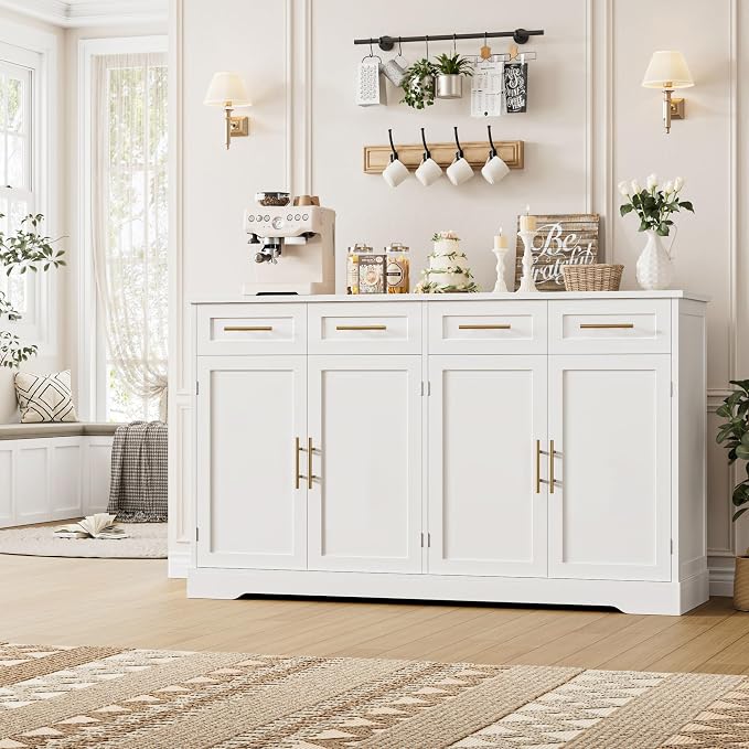 HOSTACK 60" Large Buffet Sideboard - Image 2