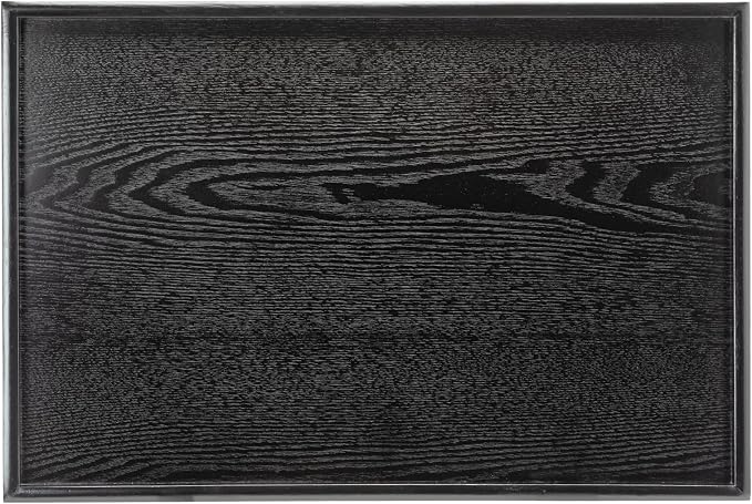17.7 x 13 Inches Extra Large Solid Wood Serving Tray by XKXKKE