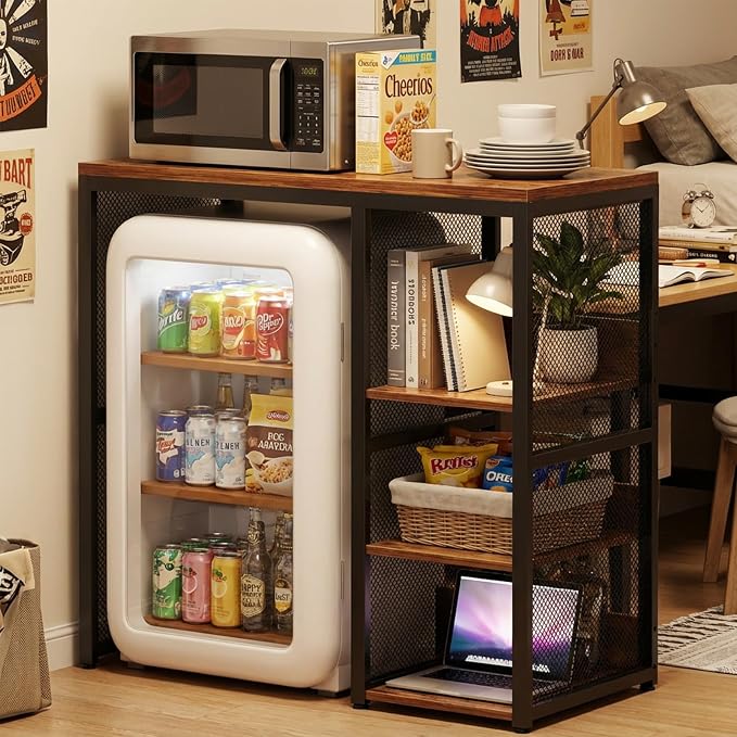 Homieasy Mini Fridge Cabinet by Homieasy