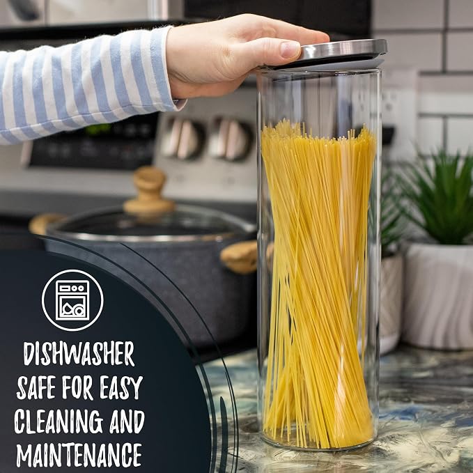 Bacimi® Airtight Borosilicate 3mm thick Glass Storage Containers - Image 8