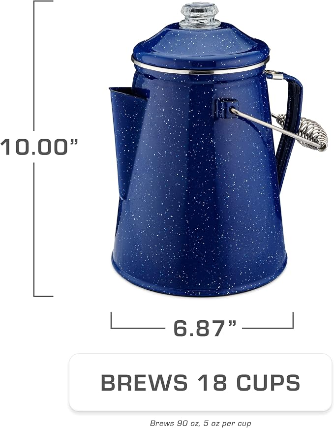 COLETTI Classic Percolator Coffee Pot — The Most Nostalgic Camping Coffee Pot - Image 2
