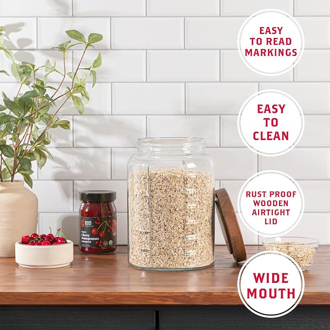kitchentoolz Extra Large Mason Jar - Image 5