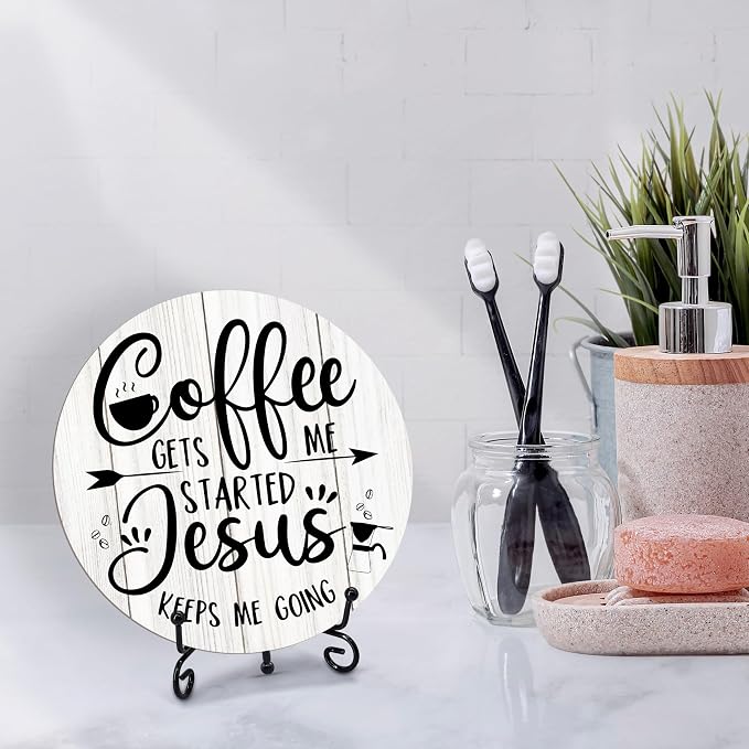 Coffee Bar Sign, Coffee Decorations - Image 4
