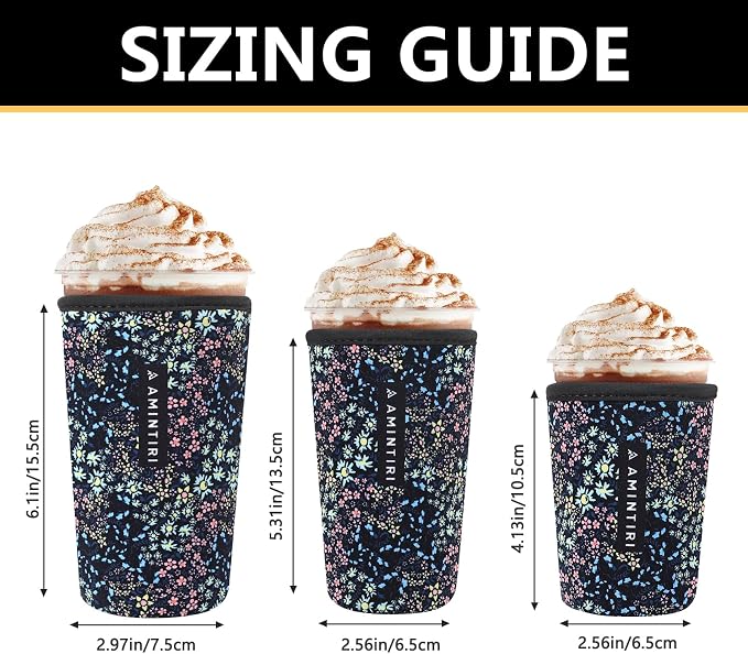 3 Pack Reusable Neoprene Sleeve - Image 3