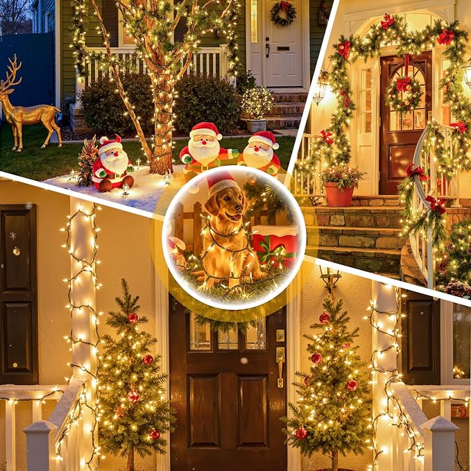 50-Count White Christmas Lights - Image 7