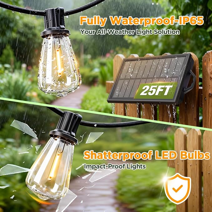 Solar String Lights Outdoor Waterproof - Image 4