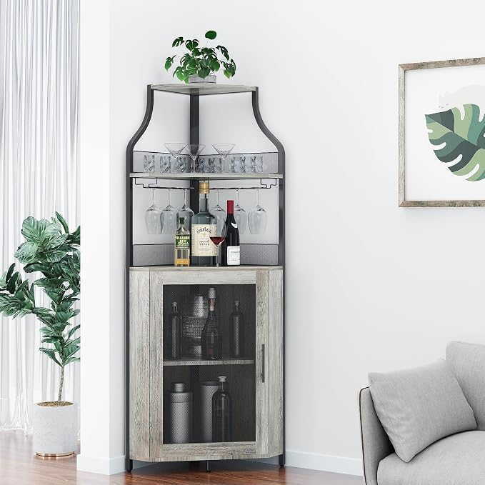 Amyove Corner Wine Bar Cabinet by amyove