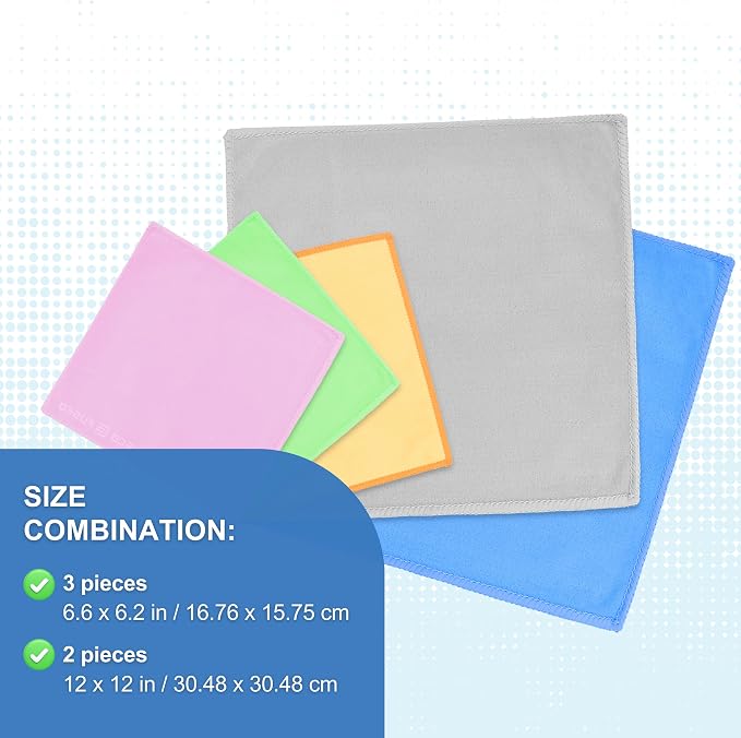 Eco-Fused Microfiber Cleaning Cloths - Image 3