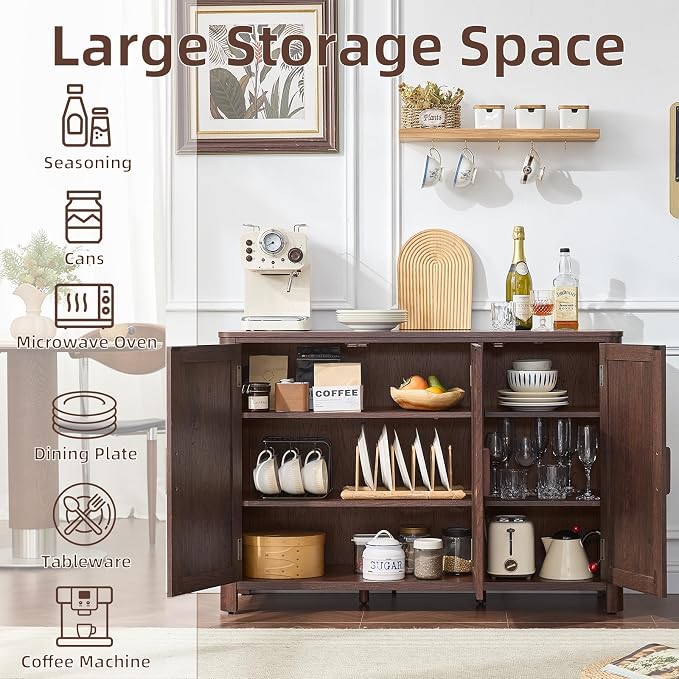 Joaxswe Sideboard Buffet Cabinet - Image 4
