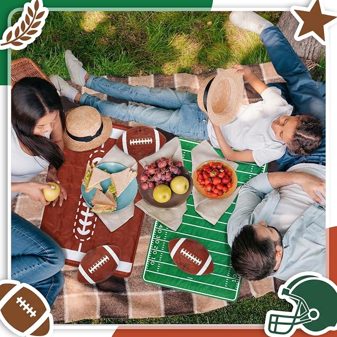 Reallnaive 2 Pcs Football Charcuterie Ice Mat Reusable Freezable Food Cooling - Image 6