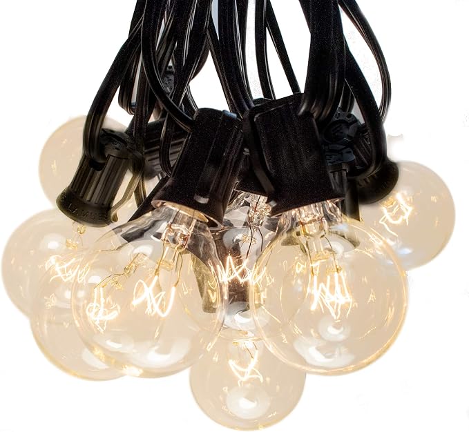 Hometown Evolution, Inc. 25’ G40 Globe String Lights Set by HometownEvolutionInc