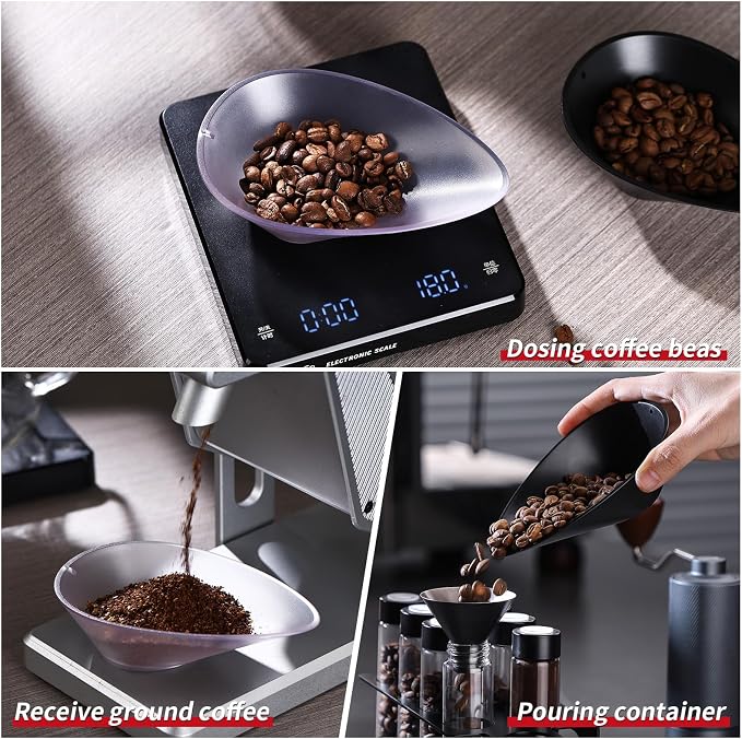 Bincoo Coffee Dosing Cup 4 Pack, Coffee Bean Weighing Bowls, Coffee Cupping - Image 3