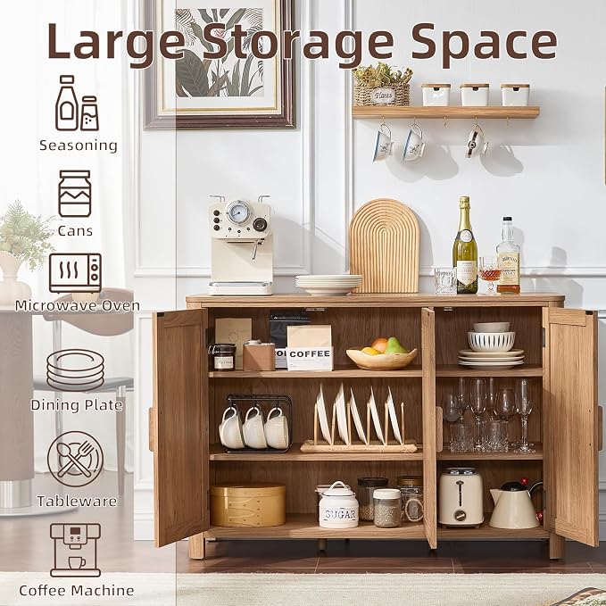 Joaxswe Sideboard Buffet Cabinet - Image 3