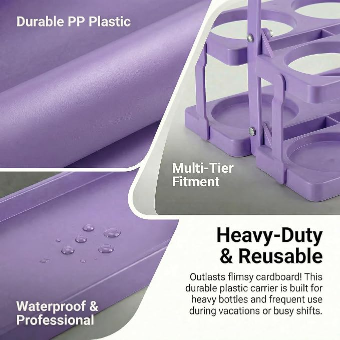 6 Cup Drink Carrier for Delivery - Image 4