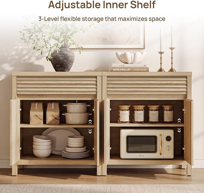 SICOTAS 87" Extra Large Buffet Cabinet - Image 4