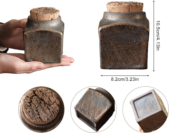 Ceramic Jar with Lid - Image 5