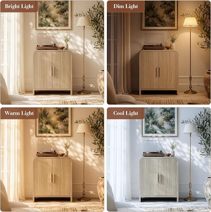 Curved Buffet Storage Cabinet - Image 5