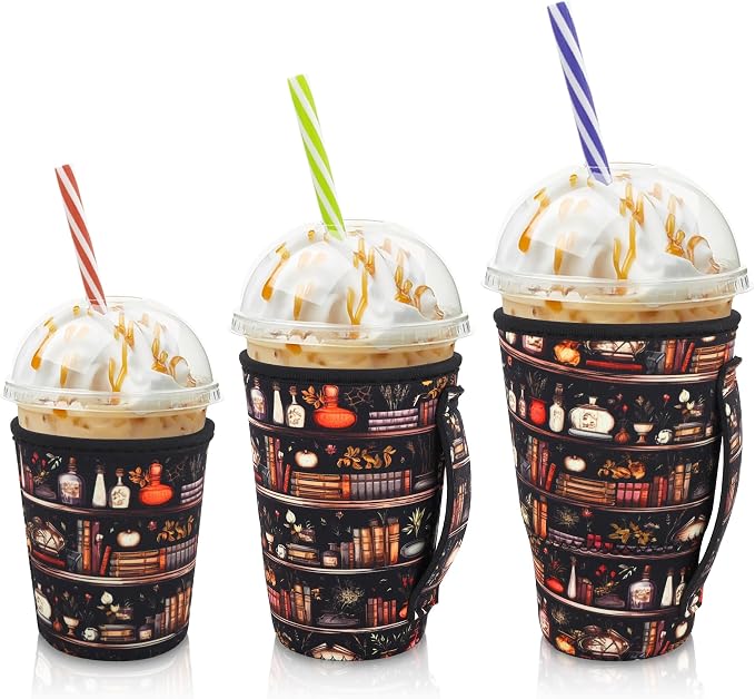 Iced Coffee Sleeve Insulator Sleeves by AJLTPA