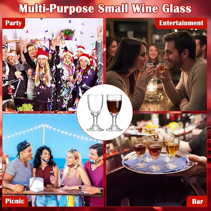24 Pack 0.5oz/15ml Mini Shot Glass Set - Image 6