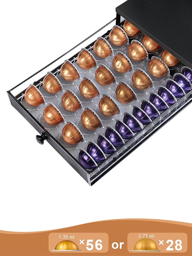 Sedegn Coffee Pod Holder Drawer Organizer Capsules Storage Organizer - Image 6
