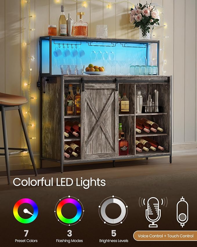 VASAGLE Coffee Bar Cabinet - Image 3
