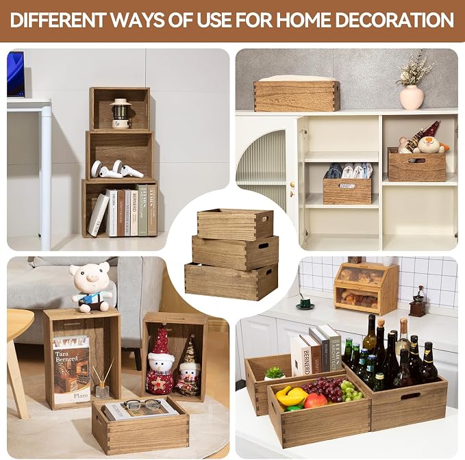 KIRIGEN Nesting Wood Crates - Image 5