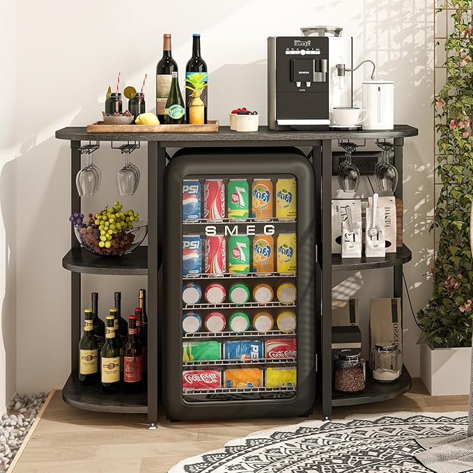METYERRY Mini Fridge Cabinet Stand - Image 2