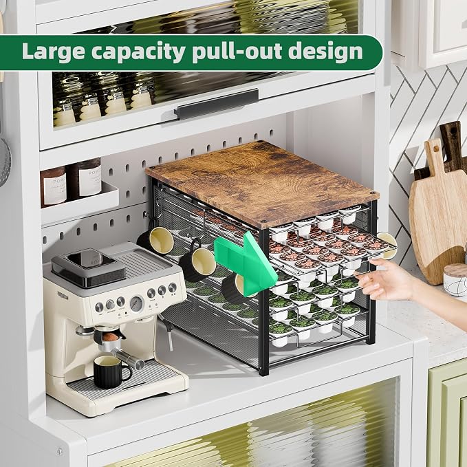 Simple Trending 5 Tier Coffee Pod Holder - Image 4