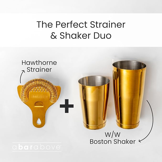 A Bar Above Professional Boston Shakers Set 18 oz Weighted Stainless Steel - Image 5
