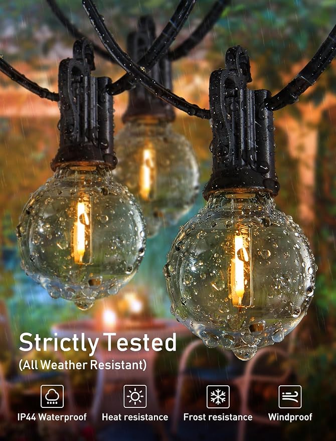 Brightown (2 Pack Outdoor String Lights - Image 5