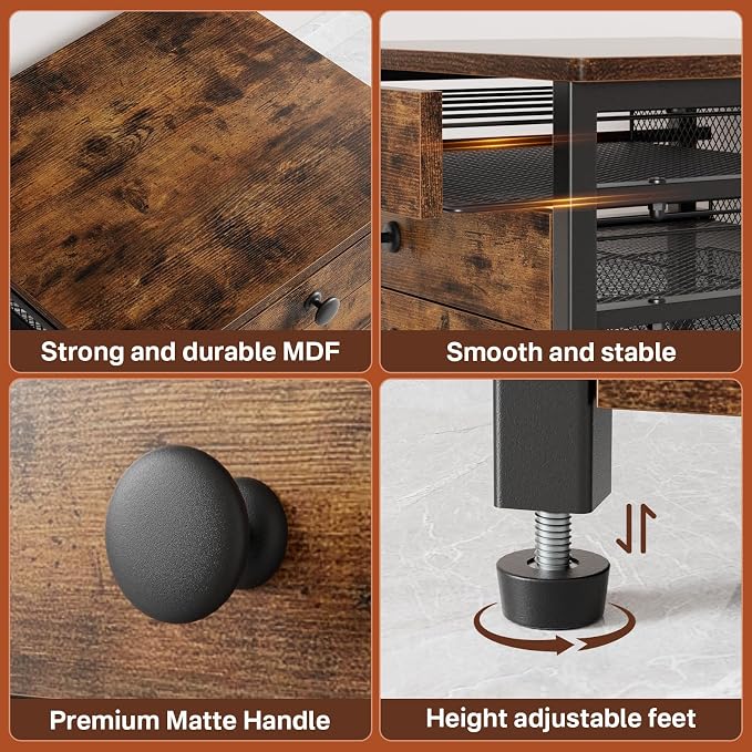 Coffee Pod Holder for Countertop, 3 Tier K Cup Holder Drawer, Coffee Bar - Image 6
