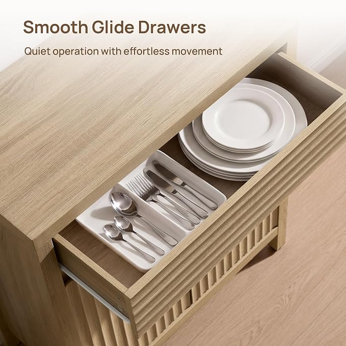 SICOTAS 87" Extra Large Buffet Cabinet - Image 3