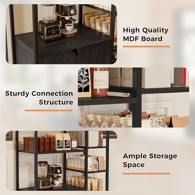 Garvee Mini Coffee Bar Cabinet - Image 3