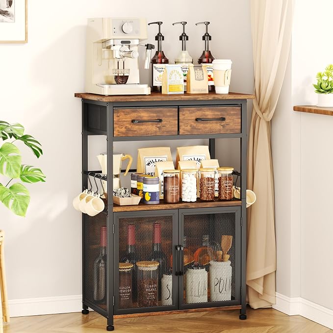 SWTYMIKI Coffee Bar Cabinet by SwtyMiki-TidyHomeSweetLife