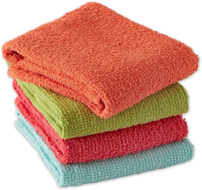 DII Basic Barmop Collection Multi-Purpose Cleaning, Dishtowel Set, 4 Piece - Image 2