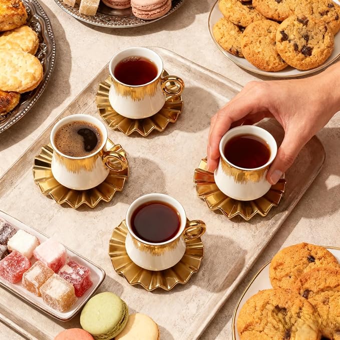 Espresso Cups With Saucer - Image 6