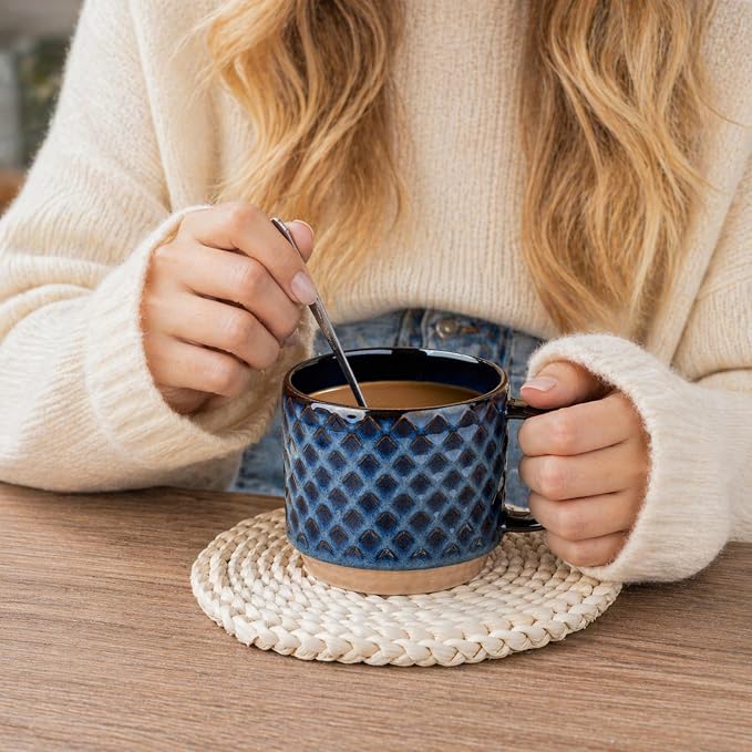 GBhome 12OZ Stackable Coffee Mugs - Image 4