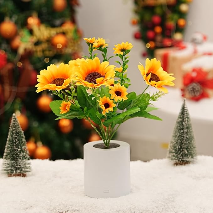 WSYEAR Sunflower Flower Lamp Gifts - Image 2
