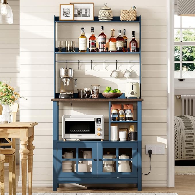 ChooChoo Farmhouse Coffee Bar Cabinet by ChooChoo