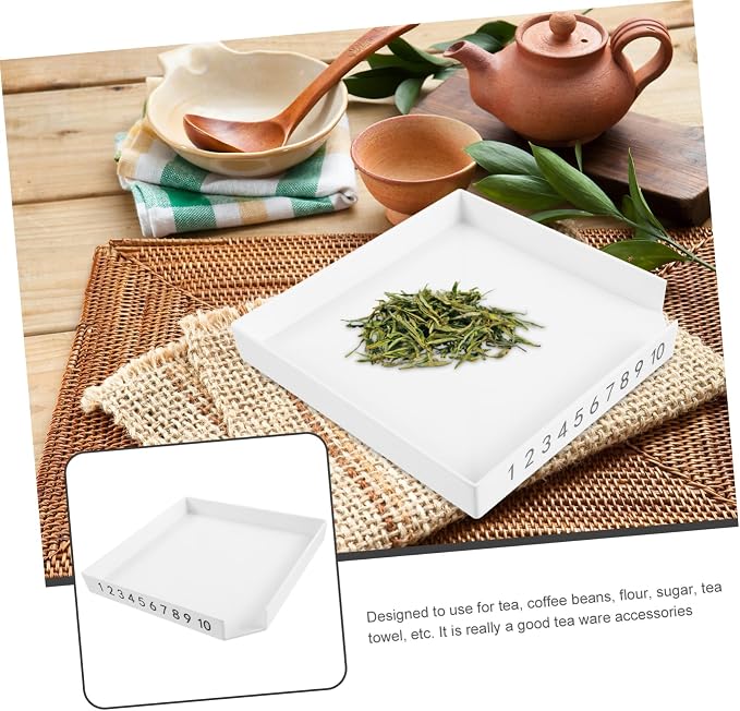 Zerodeko Decorative Tea Evaluating Tray Household Tea Serving Plate Stylish - Image 6