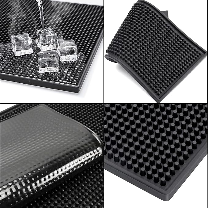 Facmogu 18 x 12 Inch Rubber Bar Mats, Restaurant, Home Counters - Image 5