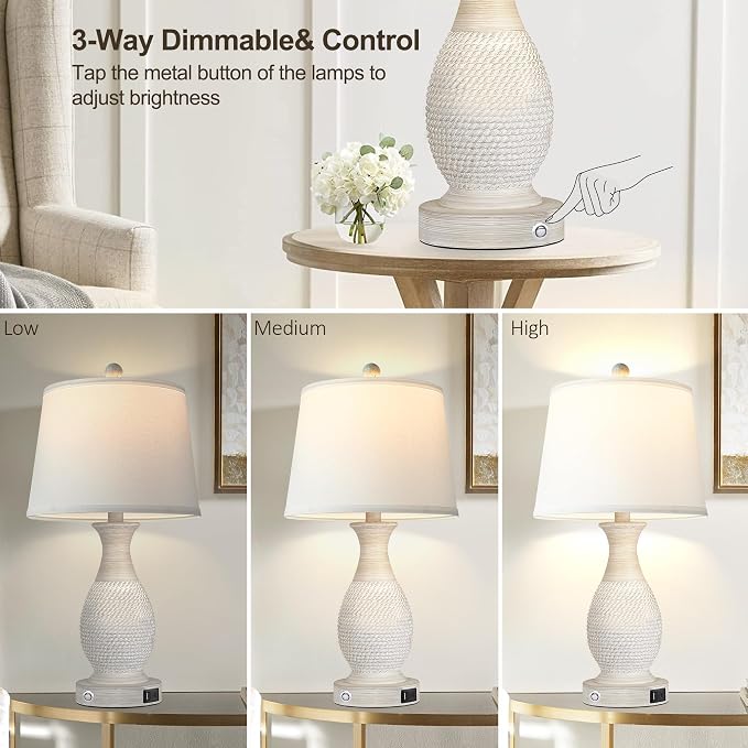 PARTPHONER Set of 2 Table Lamps - Image 4