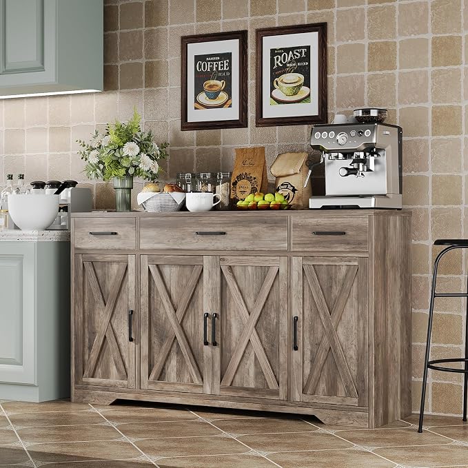 Modern Buffet Sideboard Kitchen Storage Cabinet by Unknown