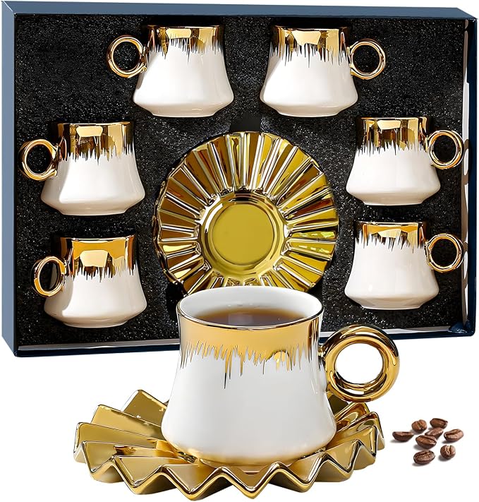 Espresso Cups With Saucer by Unknown